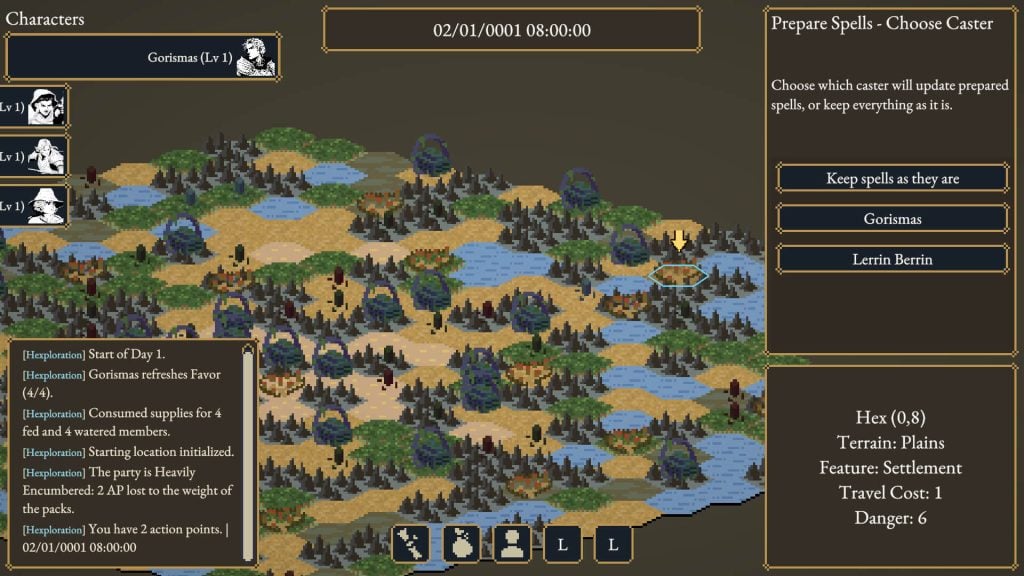 Hex Seculum Strategy RPG
