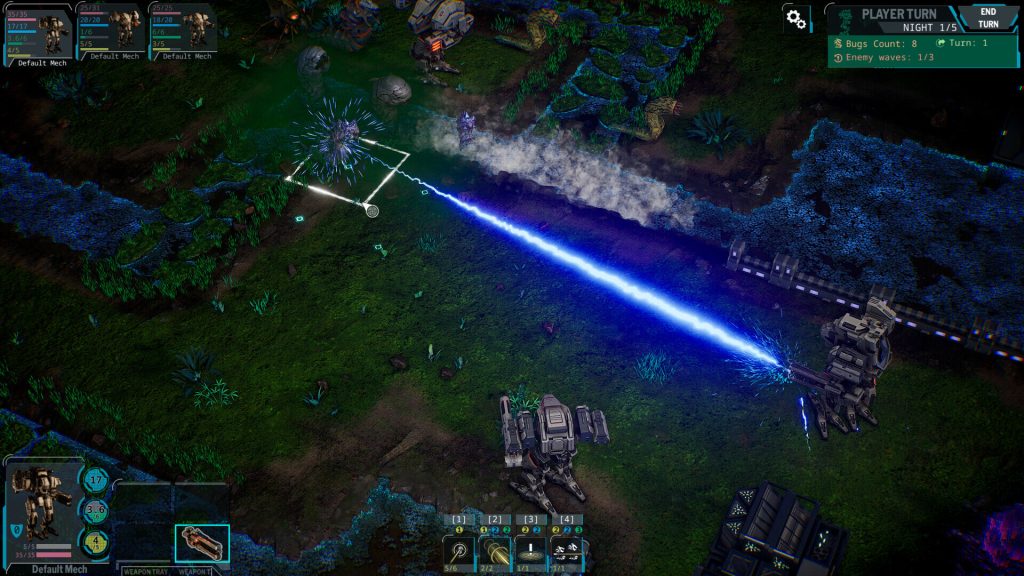 Steel Core Combat Screen