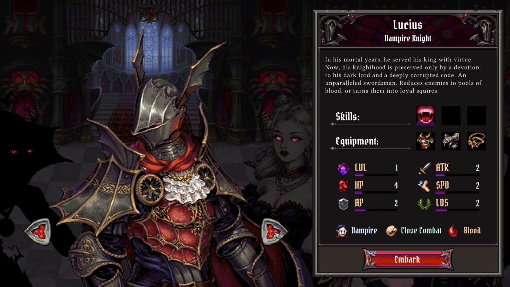Vampire Tactics Characters